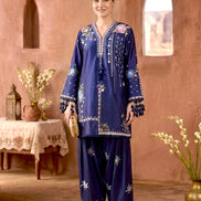 Midnight Bloom Salwar set