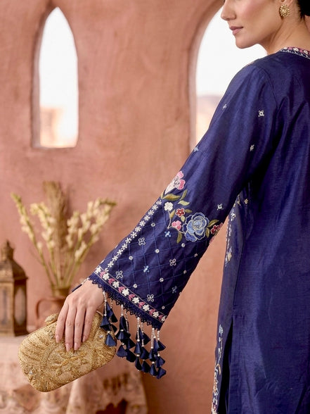 Midnight Bloom Salwar set