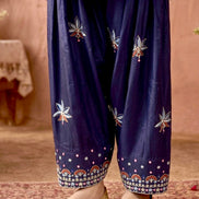 Midnight Bloom Salwar set