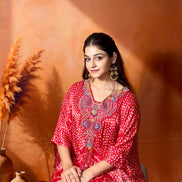 Surkh kaftan set